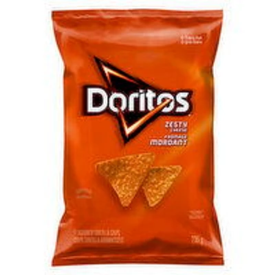 Doritos - Tortilla Chips, Zesty Cheese, 235 Gram