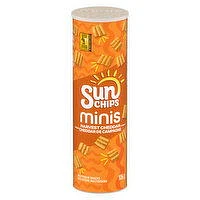 SunChips - Minis Harvest Cheddar Flavour Multigrain Snacks, 106 Gram