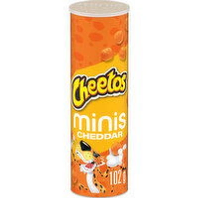 Cheetos - Cheese Snacks, Minis Cheddar, 102 Gram