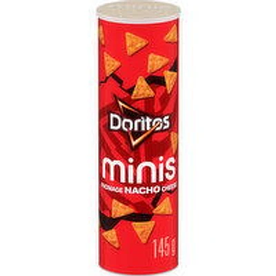 Doritos - Minis Tortilla Chips, Nacho Cheese, 145 Gram