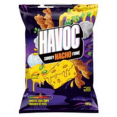 Havoc - Smoky Nacho Corn Twists, 232 Gram