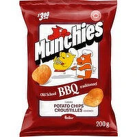 Munchies - Potato Chips, Barbeque, 200 Gram