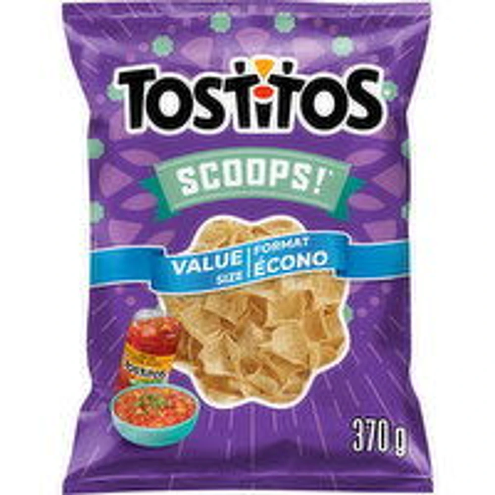 Tostitos - Scoops Tortilla Chips, 370 Gram
