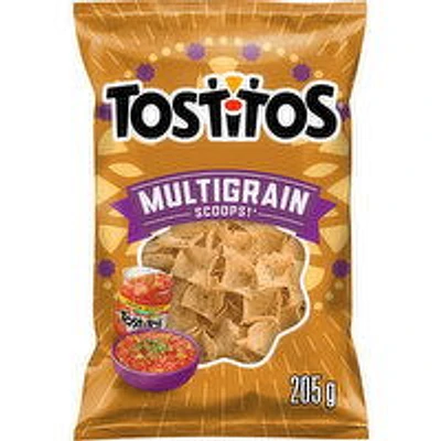 Tostitos - Multigrain Tortilla Chips-Scoops, 205 Gram