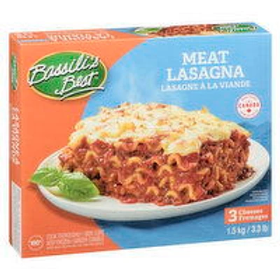 Bassili's Best - Meat 3 Cheese Lasagna, 1.5 Kilogram