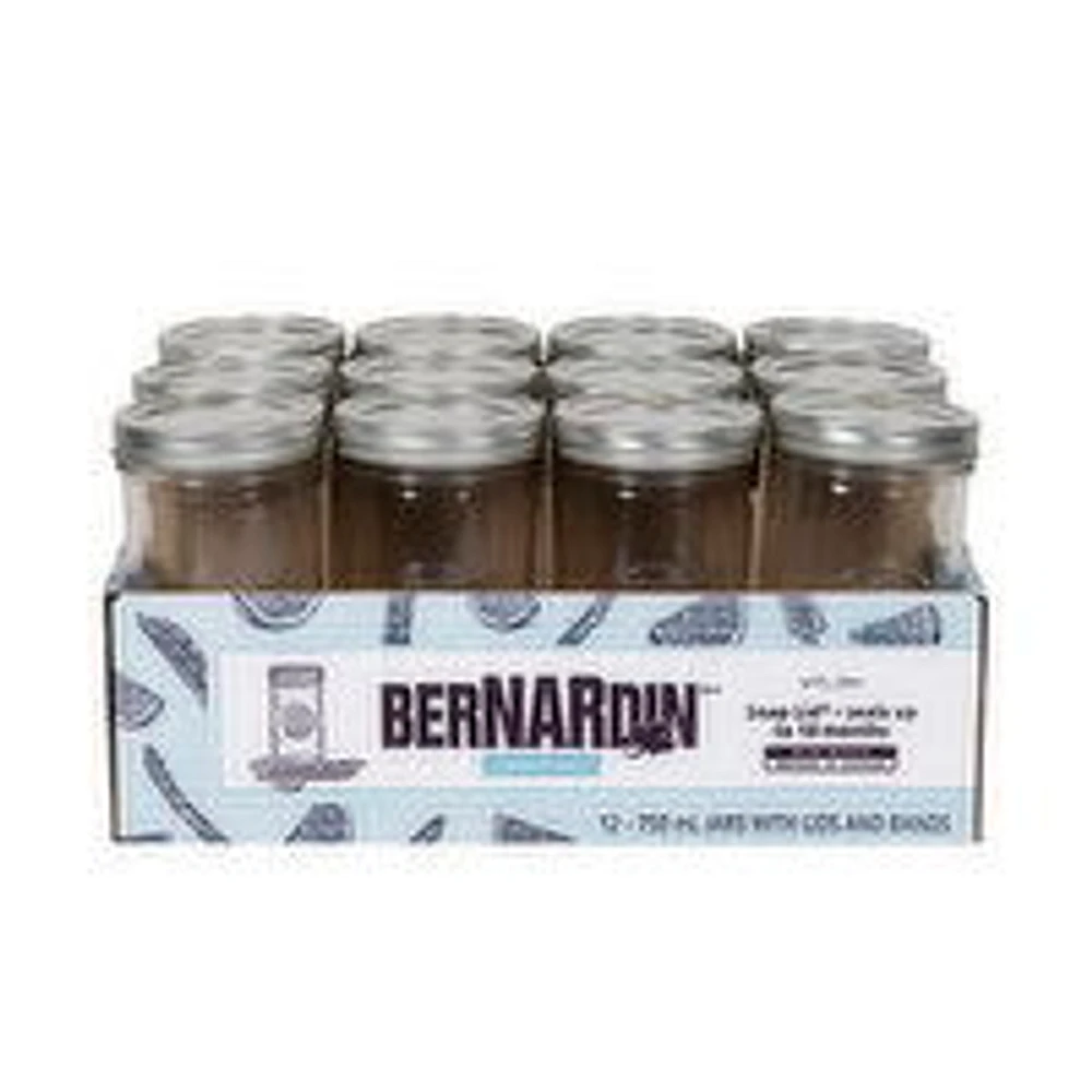 Bernardin - Wide Mouth 750ML 12 PK, 12 Each