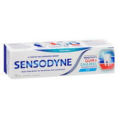 Sensodyne - Sensitivity+Gum+ Enamel - Mint, 75 Millilitre