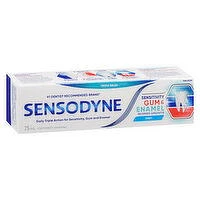 Sensodyne - Sensitivity+Gum+ Enamel - Mint, 75 Millilitre