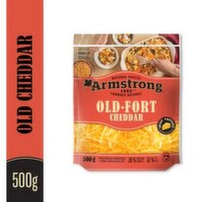 Armstrong - Old Cheddar Shredded Cheese, 500 Gram