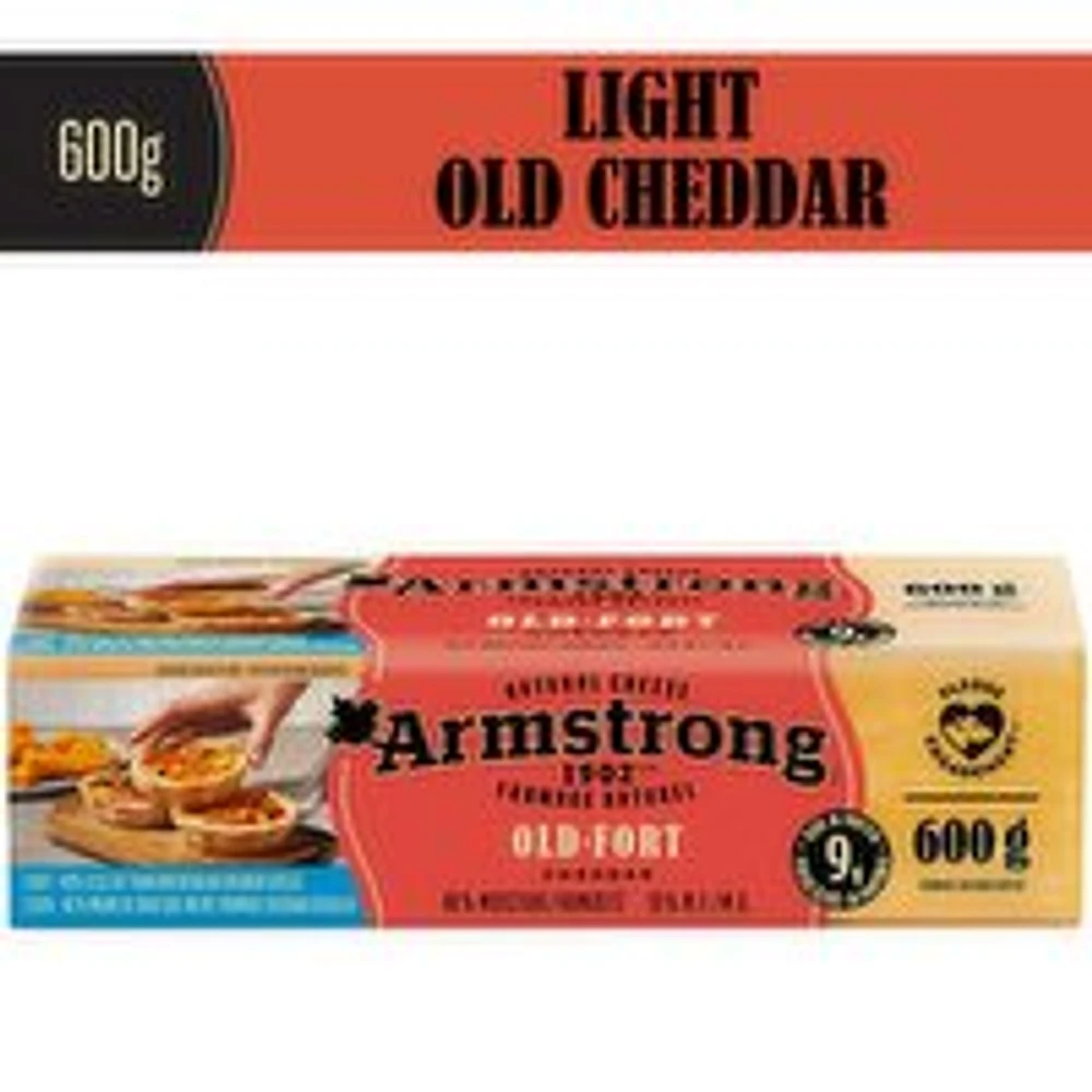 Armstrong - Light Old Cheddar Cheese, 600 Gram
