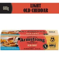 Armstrong - Light Old Cheddar Cheese, 600 Gram