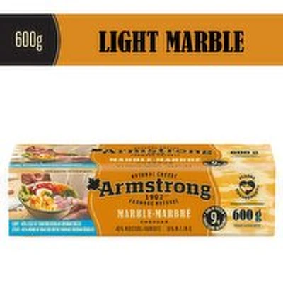 Armstrong - Light Marble Cheddar Cheese, 600 Gram