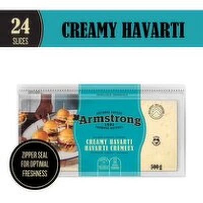Armstrong - Havarti Cheese Slices, 24 Each