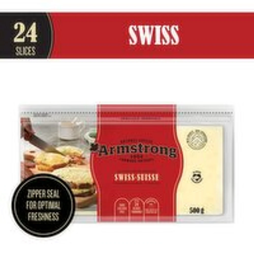 Armstrong - Swiss Cheese Slices, 24 Each