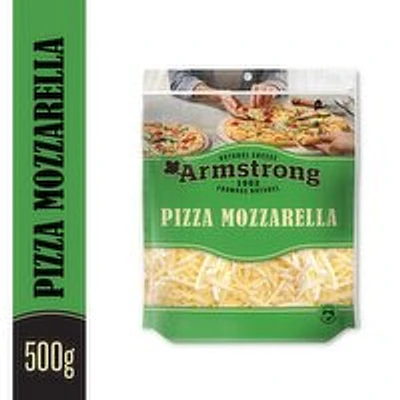 Armstrong - Pizza Mozzarella Shredded Cheese, 500 Gram