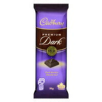 Cadbury - Cadbury Premium Dark Chocolate, 90 Gram