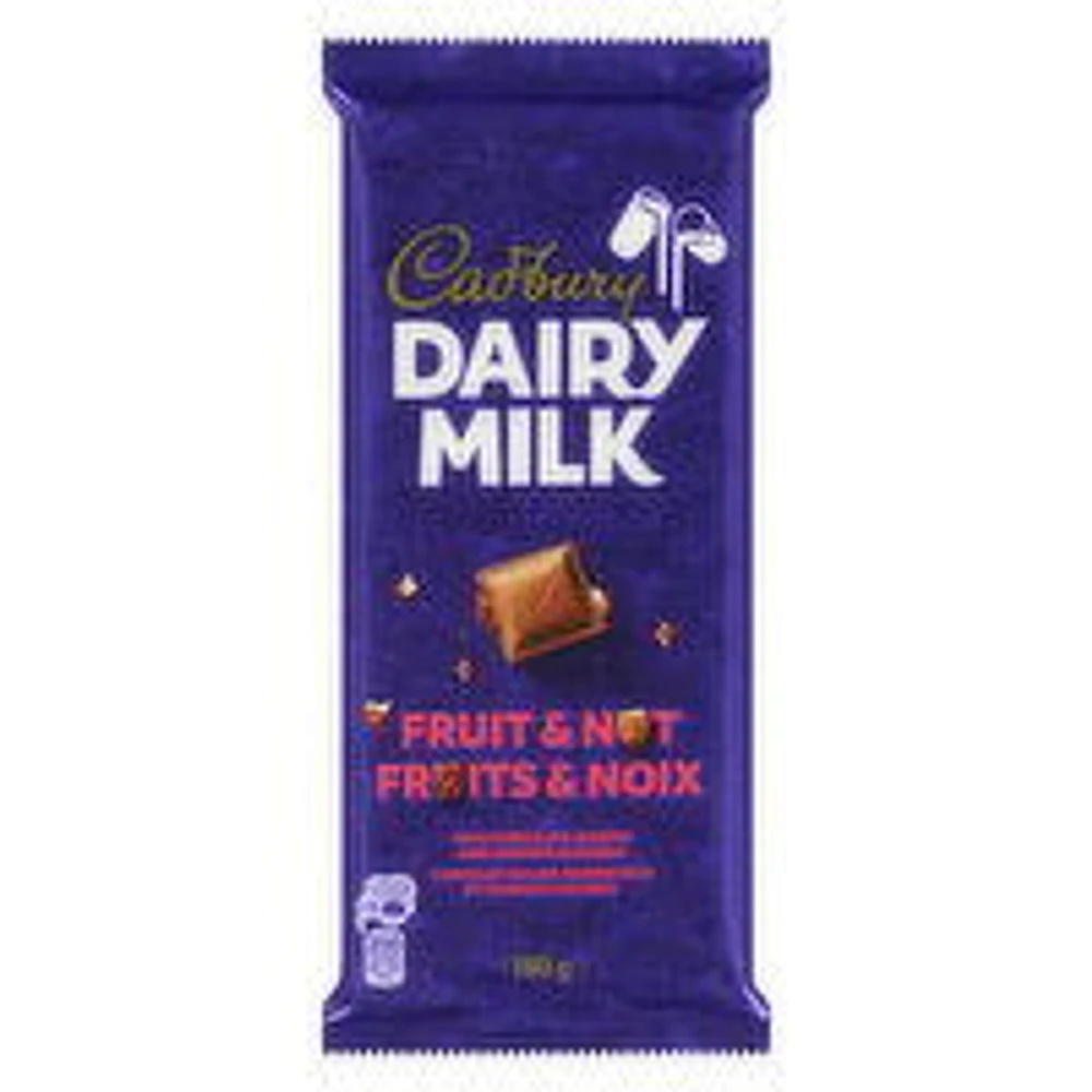 Cadbury - Dairy Milk Fruit & Nut, 180 Gram