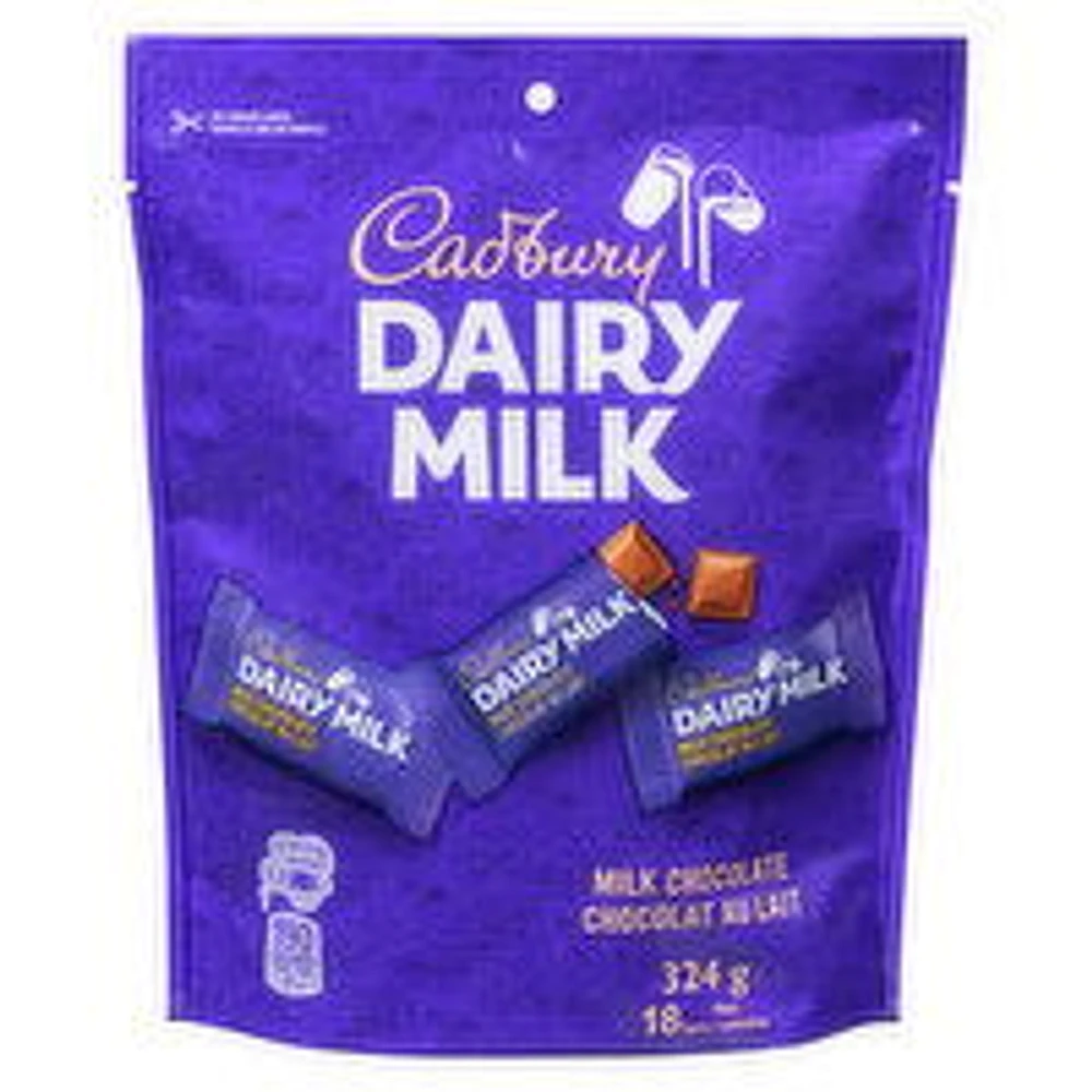 Cadbury - Dairy Milk Chocolate Mini Bars, 324 Gram