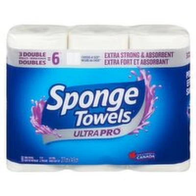 Sponge - Sponge Towels Ultra Pro Case 3 Is 6, 3 Each