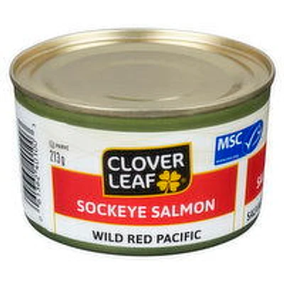 Clover Leaf - Sockeye Salmon Wild Red Pacific, 213 Gram
