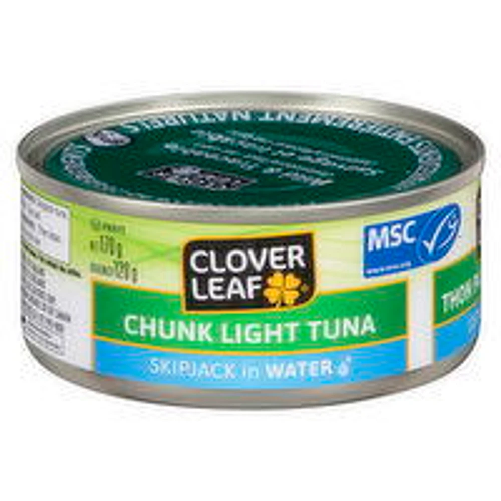 Clover Leaf - Chunk Light Tuna in Water, 170 Gram