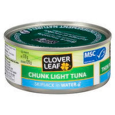 Clover Leaf - Chunk Light Tuna in Water, 170 Gram