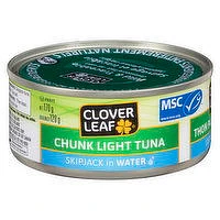 Clover Leaf - Chunk Light Tuna in Water, 170 Gram