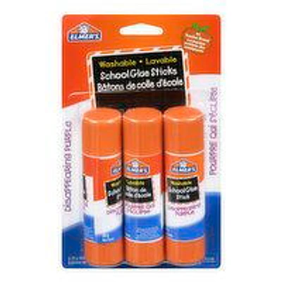 Elmer's - Disappearing Purple Glue Sticks, 3 Each