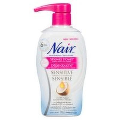 Nair - Hair Remover Shower Power - Sensitive, 312 Gram