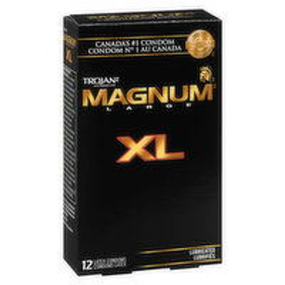 Trojan - Magnum Condoms XL, 12 Each