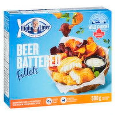 High Liner - Beer Battered Fish Fillet, 500 Gram
