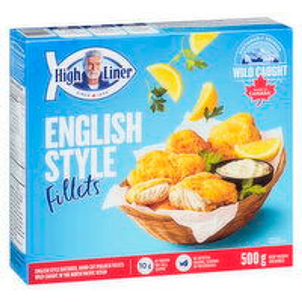 High Liner - English Style Fish In Batter, 500 Gram