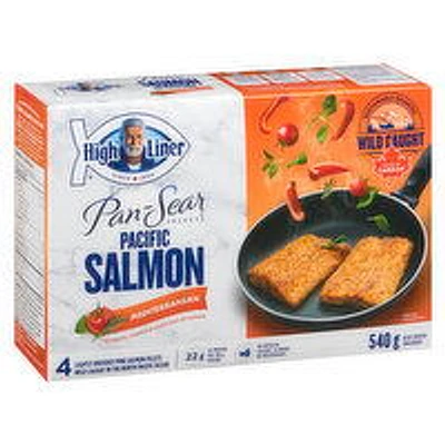 High Liner - Pan Sear Wild Pacific Salmon - Mediterranean, 540 Gram