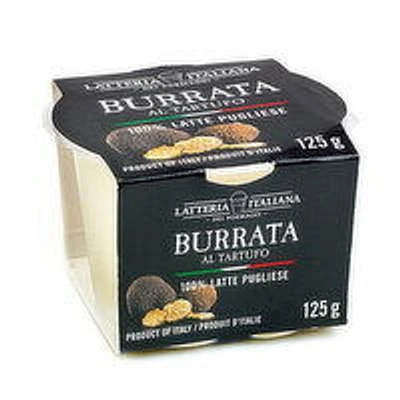 La Latteria - Burrata Cheese with Truffle, 125 Gram