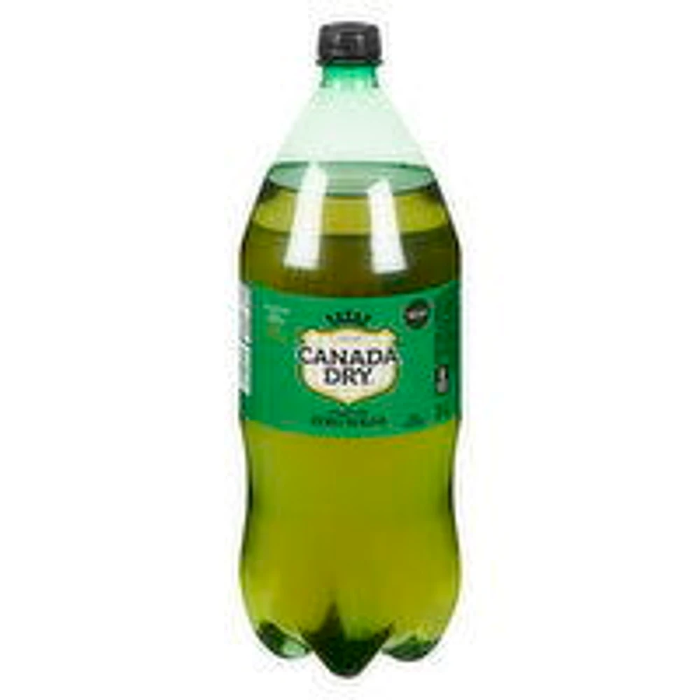 Canada Dry - Ginger Ale Zero Sugar, 2L Bottle, 1 Each