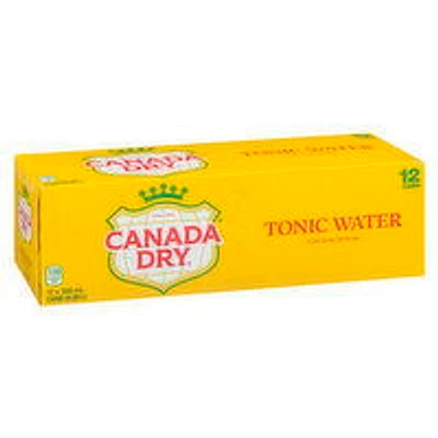 Canada Dry - Tonic Water, 12 Each