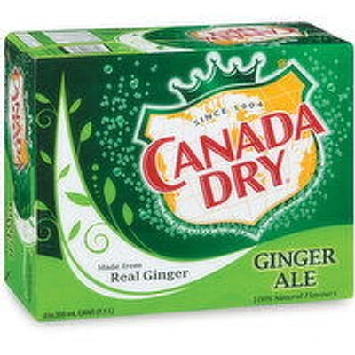 Canada Dry - Ginger Ale 355 mL Cans, 20 Each