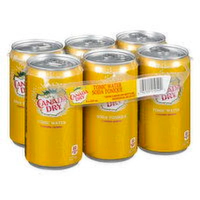 Canada Dry - Tonic Water, 6 Each