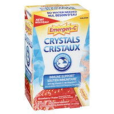 Emergen-C - Crystals Strawberry, 24 Each
