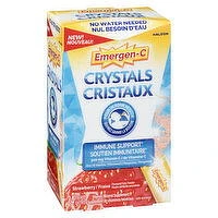 Emergen-C - Crystals Strawberry, 24 Each