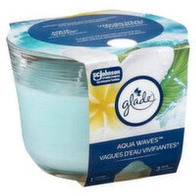 Glade - GLADE Invigorating Aqua Wave 3 wick, 1 Each