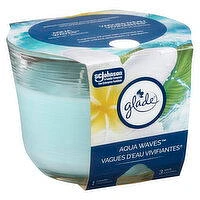 Glade - GLADE Invigorating Aqua Wave 3 wick, 1 Each