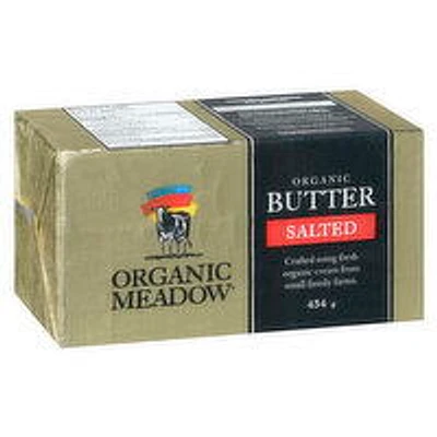 Organic Meadow - Butter Salted, 454 Gram