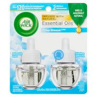 Air Wick - Essential Oils Refills - Crisp Breeze, 2 Each