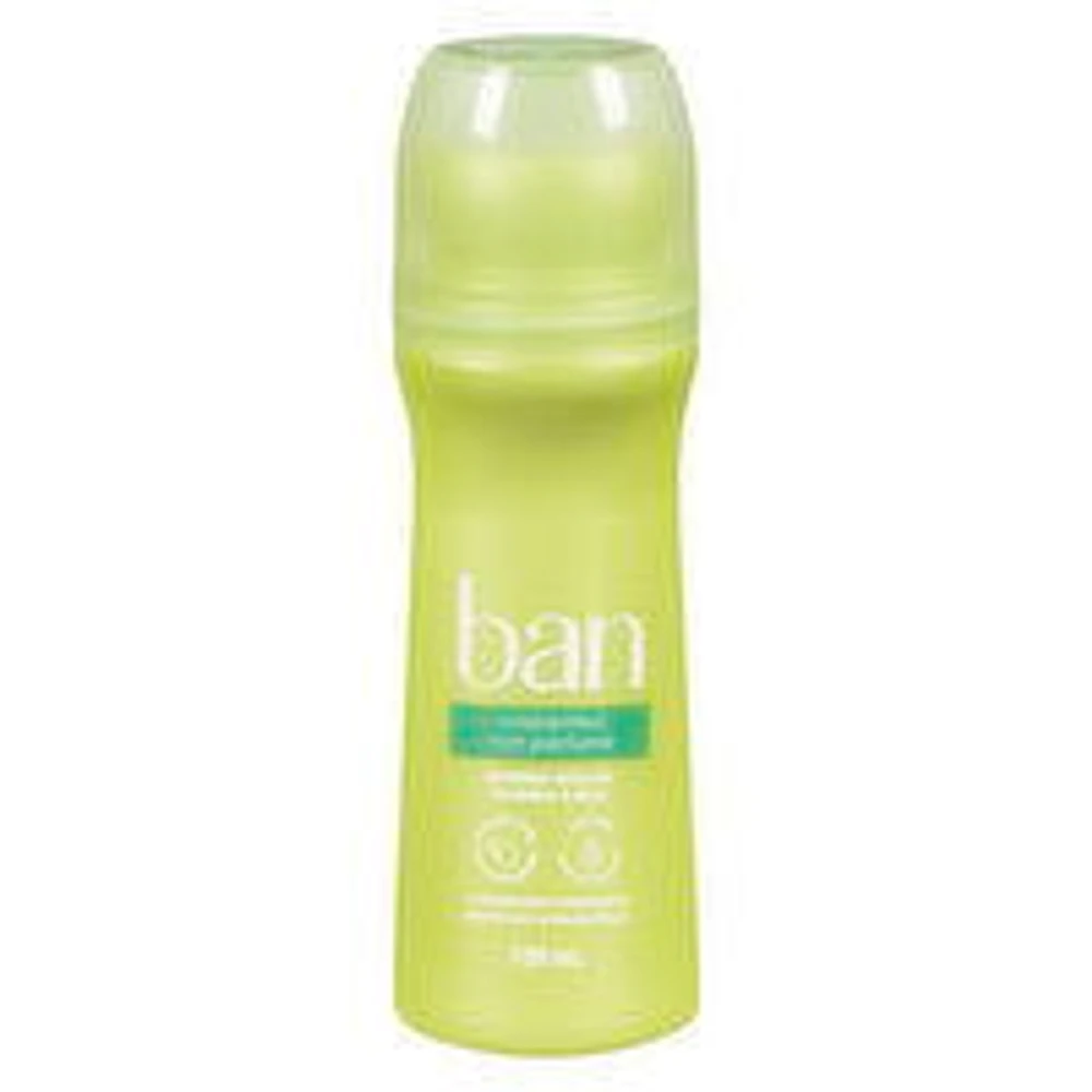 Ban - Unscented Antiperspirant, 100 Millilitre