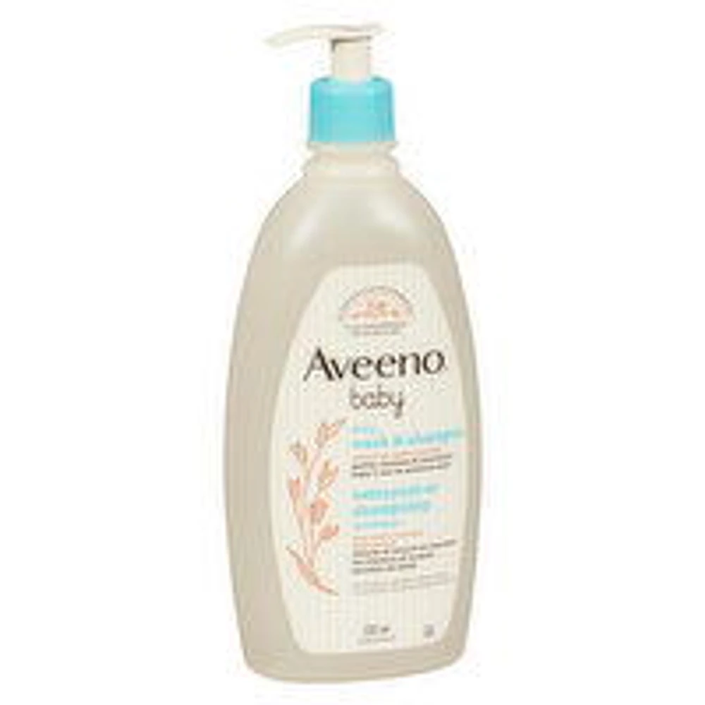 Aveeno - Baby Wash & Shampoo Lightly Scented, 532 Millilitre