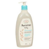 Aveeno - Baby Wash & Shampoo Lightly Scented, 532 Millilitre