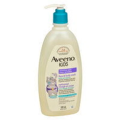 Aveeno - Kids Face & Body Wash, 532 Millilitre
