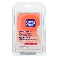 Clean & Clear - Oil Absorbing Sheets Portable, 50 Each