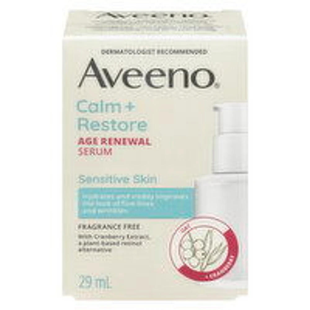 Aveeno - Calm & Restore Age Renewal Serum, 29 Millilitre